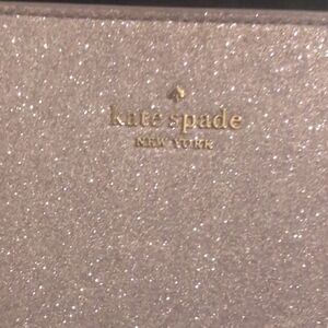 Kate Spade Sparkling Silver Shoulder Bag. New Without Tags.